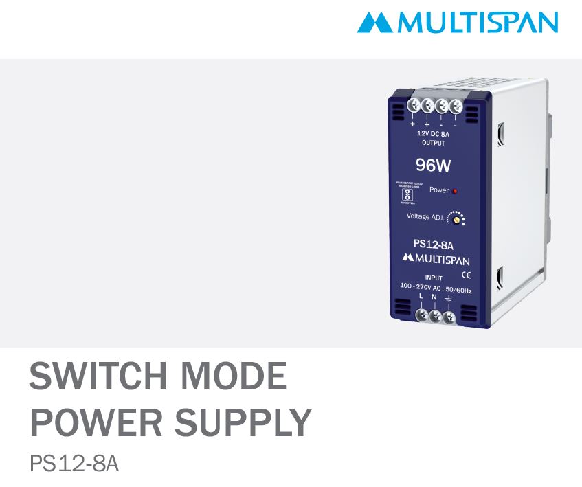 PS12-8A power supplies datasheet image